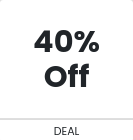 40 3 Up to 40% Off on All Products